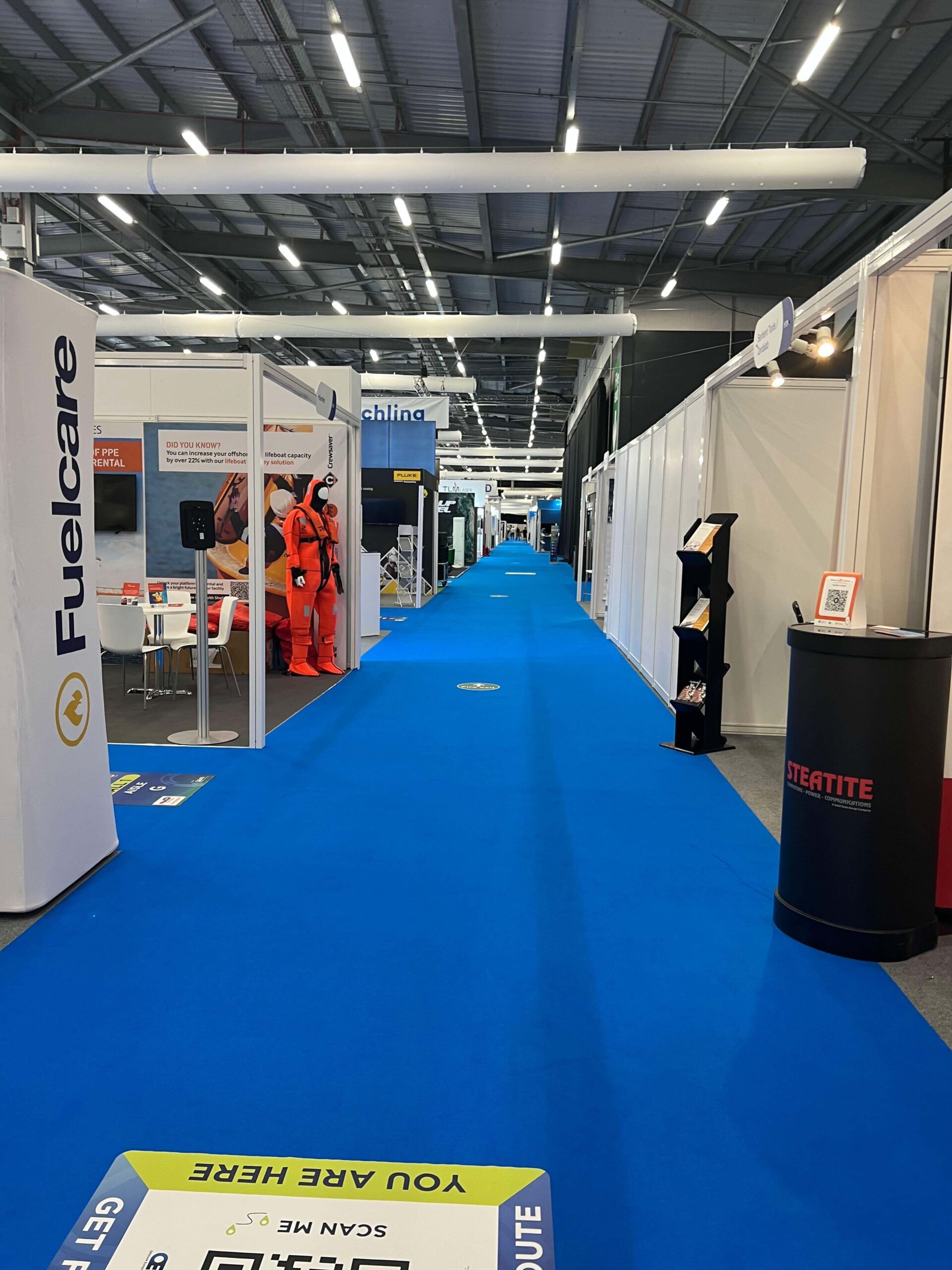 Show floor finish